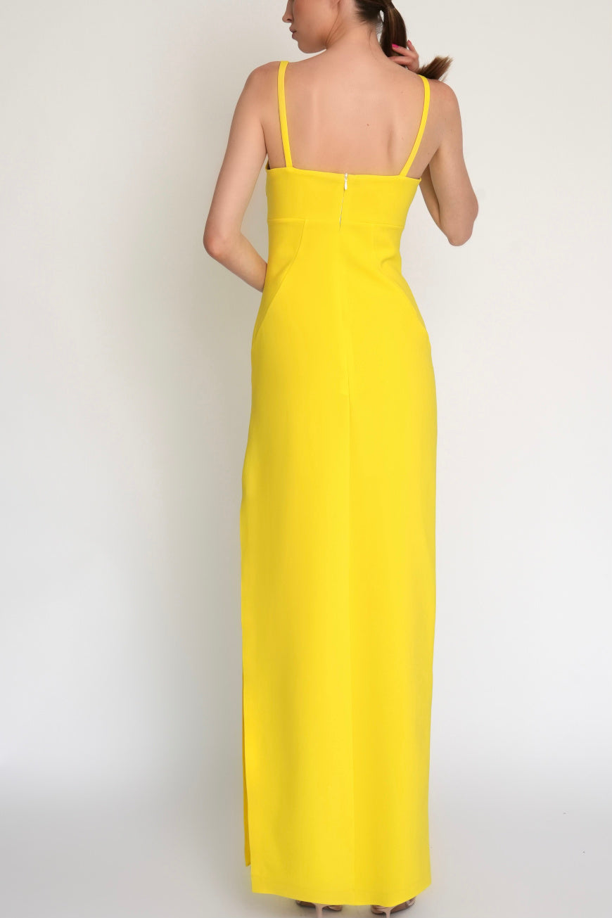 Bustier-Dress Pure canary