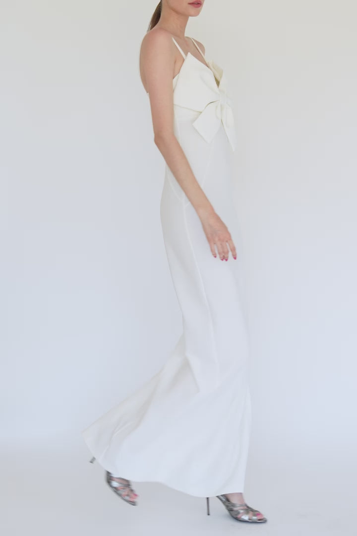 Papillon Dress off white